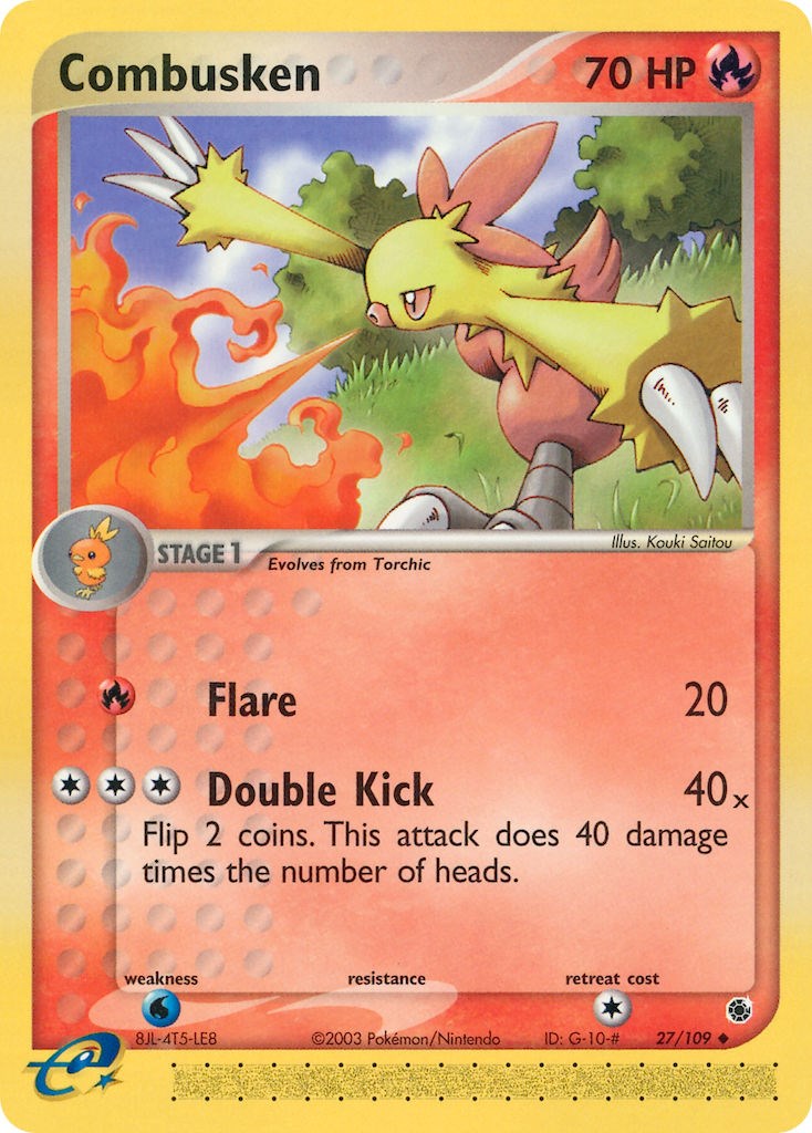 Combusken (27/109) [EX: Ruby & Sapphire] | Tabernacle Games