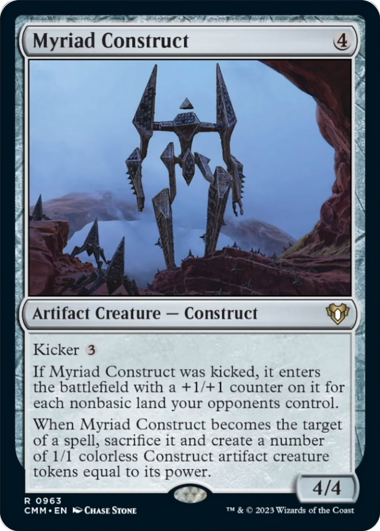 Myriad Construct [Commander Masters] | Tabernacle Games