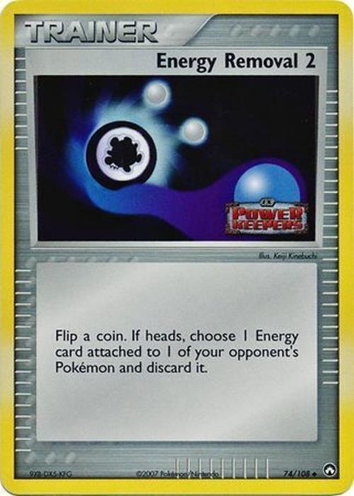 Energy Removal 2 (74/108) (Stamped) [EX: Power Keepers] | Tabernacle Games