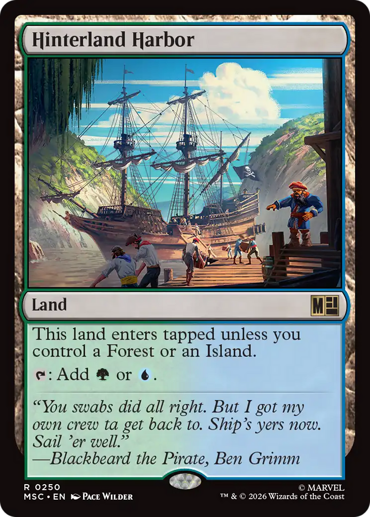 Hinterland Harbor (Surge Foil) [Marvel Super Heroes Commander] | Tabernacle Games