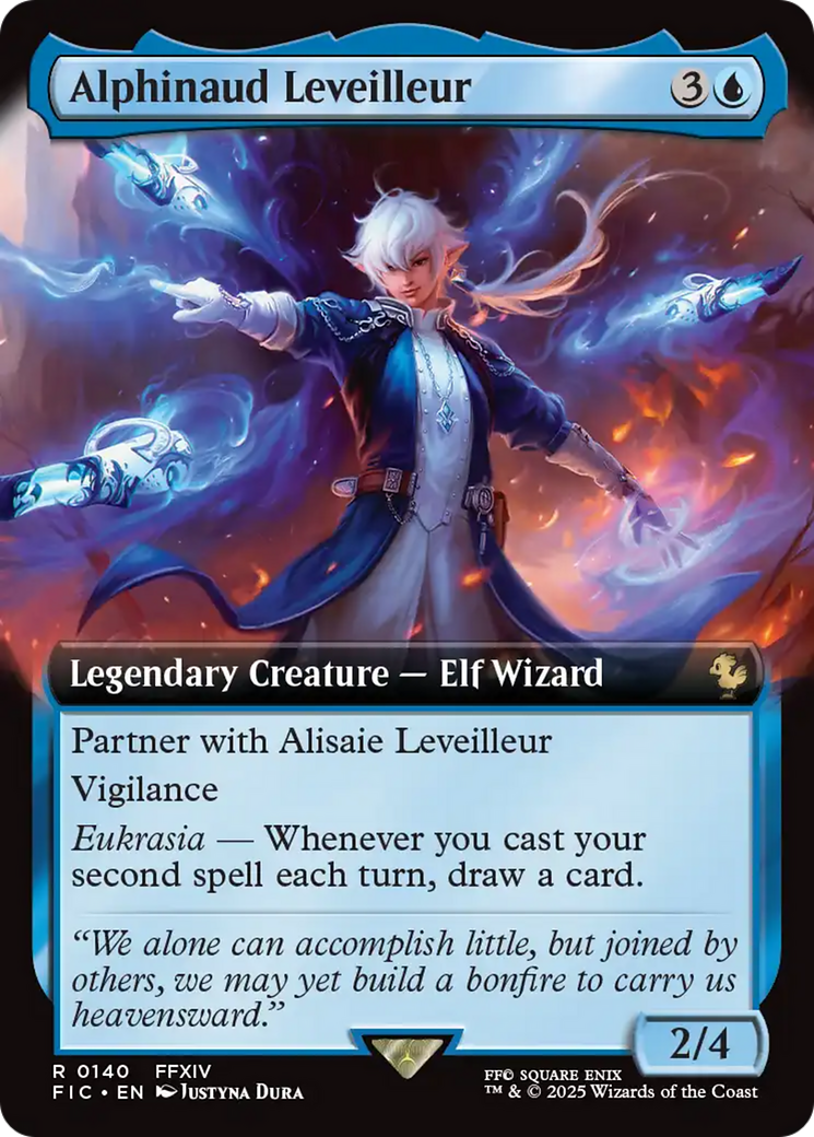 Alphinaud Leveilleur (Extended Art) [FINAL FANTASY Commander] | Tabernacle Games