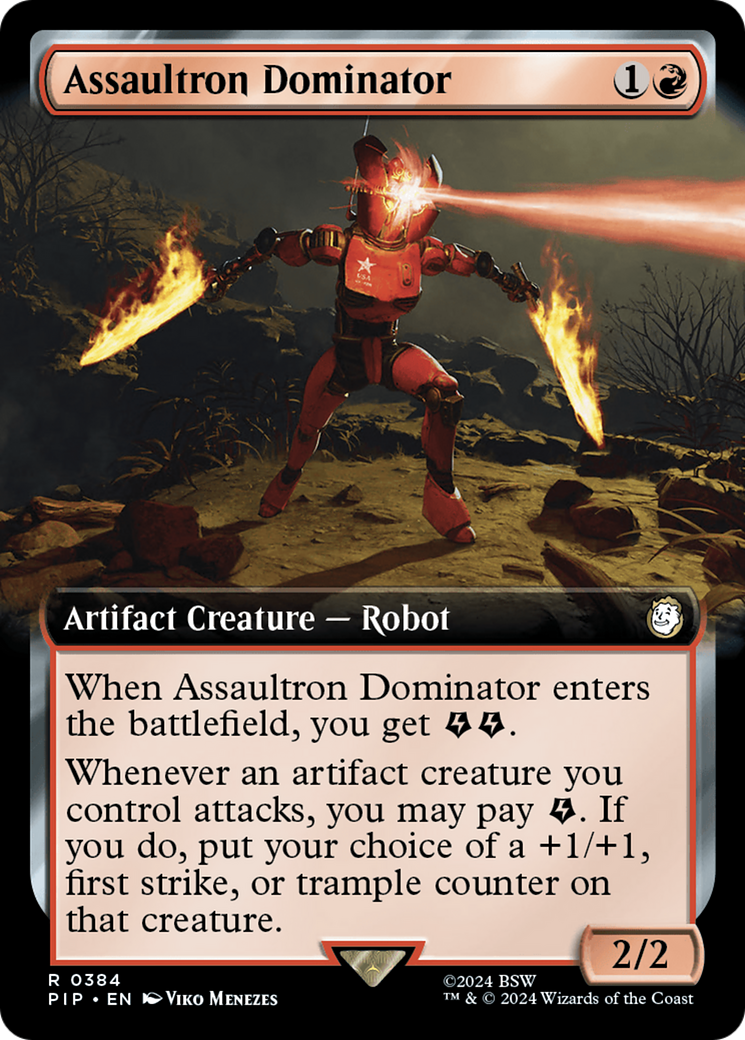 Assaultron Dominator (Extended Art) [Fallout] | Tabernacle Games