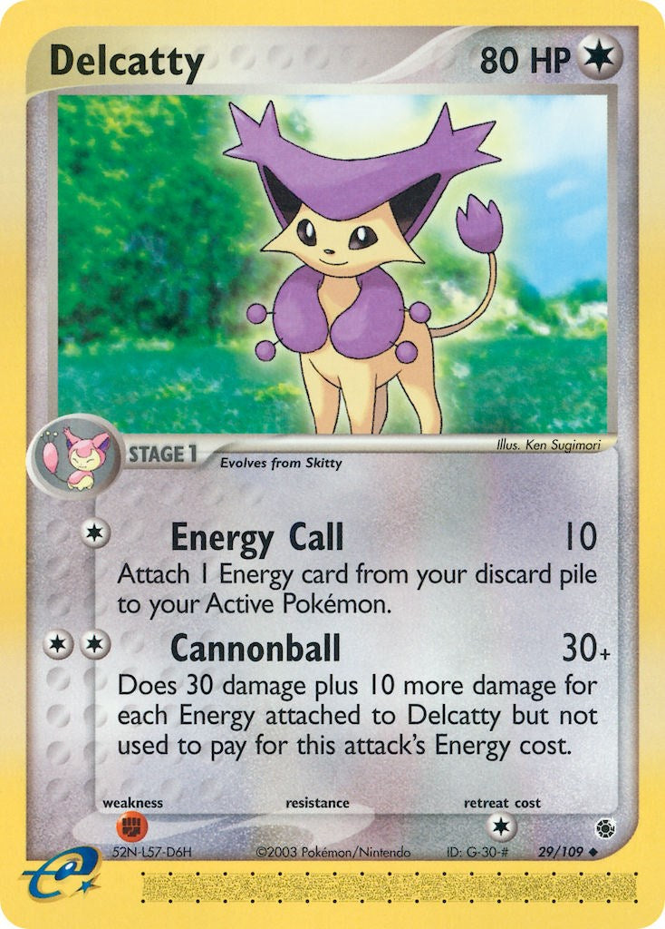 Delcatty (29/109) [EX: Ruby & Sapphire] | Tabernacle Games
