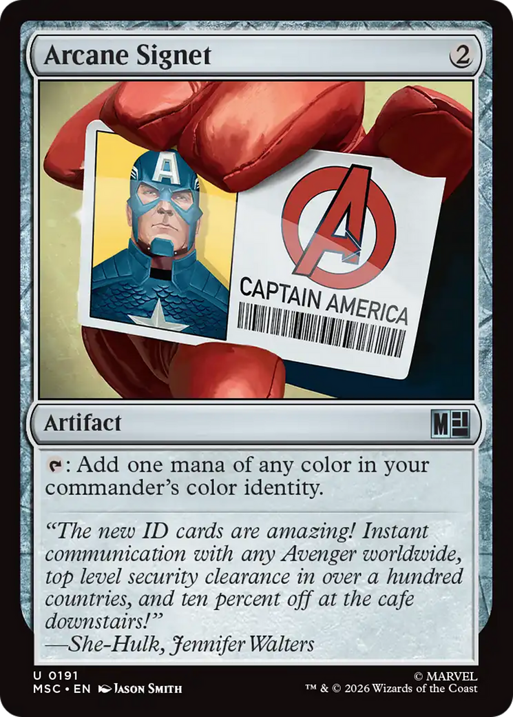 Arcane Signet [Marvel Super Heroes Commander] | Tabernacle Games