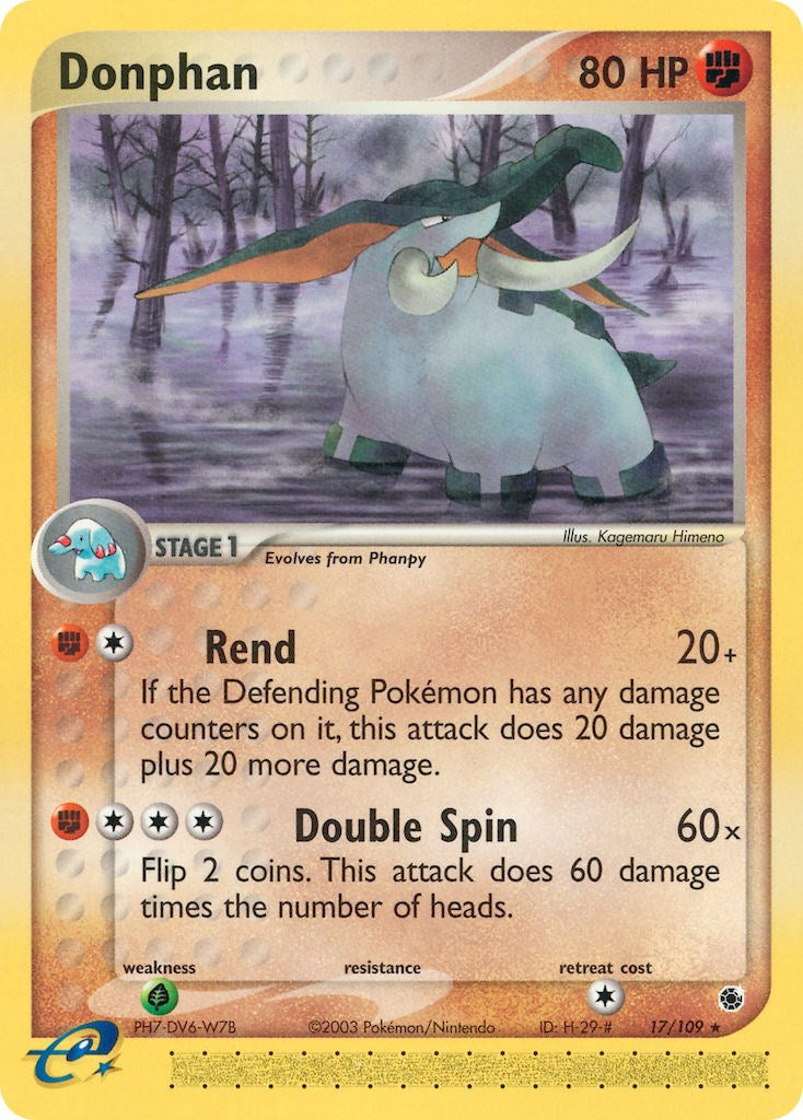 Donphan (17/109) [EX: Ruby & Sapphire] | Tabernacle Games