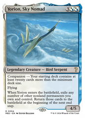 Yorion, Sky Nomad (White Border) [Mystery Booster 2] | Tabernacle Games