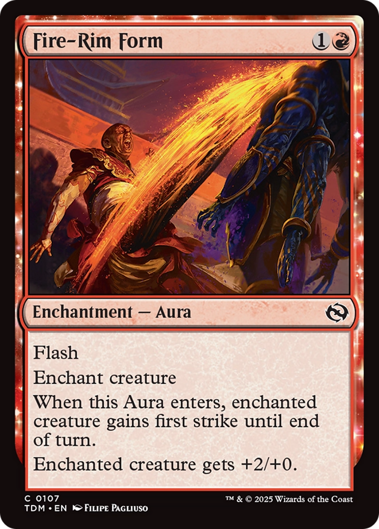 Fire-Rim Form [Tarkir: Dragonstorm] | Tabernacle Games
