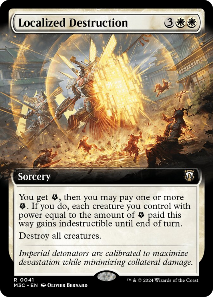 Localized Destruction (Extended Art) [Modern Horizons 3 Commander] | Tabernacle Games