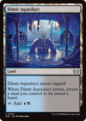 Dimir Aqueduct [Duskmourn: House of Horror Commander] | Tabernacle Games