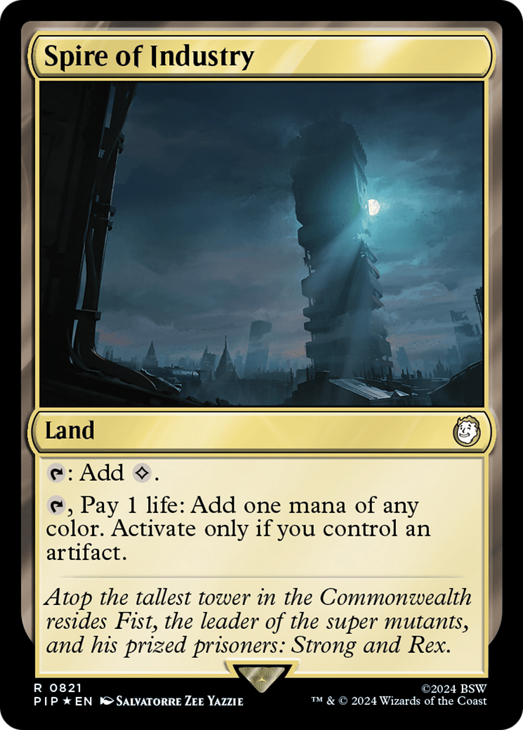 Spire of Industry (Surge Foil) [Fallout] | Tabernacle Games
