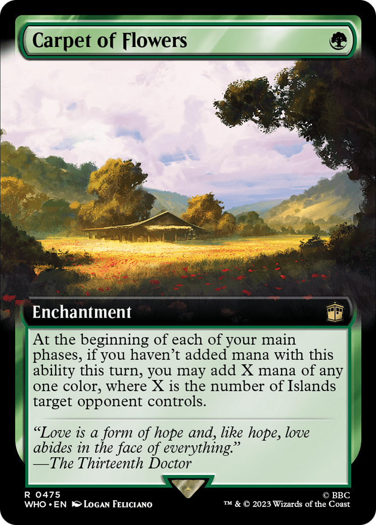 Carpet of Flowers (Extended Art) [Doctor Who] | Tabernacle Games