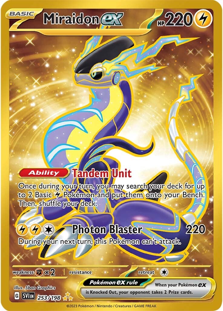 Miraidon ex (253/198) [Scarlet & Violet: Base Set] | Tabernacle Games