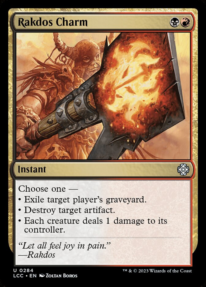 Rakdos Charm [The Lost Caverns of Ixalan Commander] | Tabernacle Games