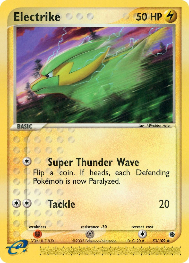 Electrike (53/109) [EX: Ruby & Sapphire] | Tabernacle Games