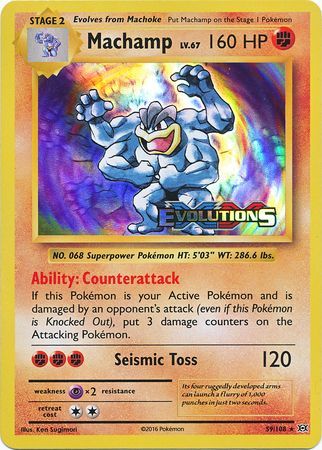 Machamp (59/108) (XY Evolutions Prerelease) [XY: Black Star Promos] | Tabernacle Games