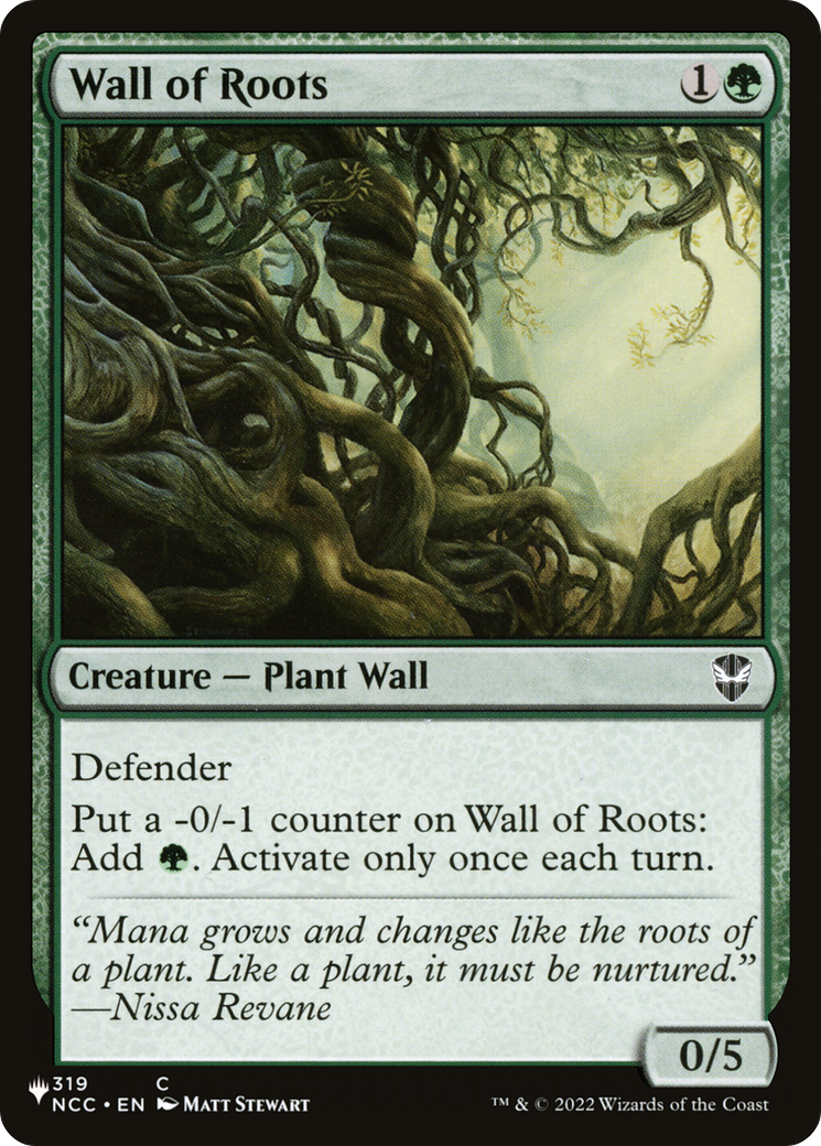 Wall of Roots [The List] | Tabernacle Games