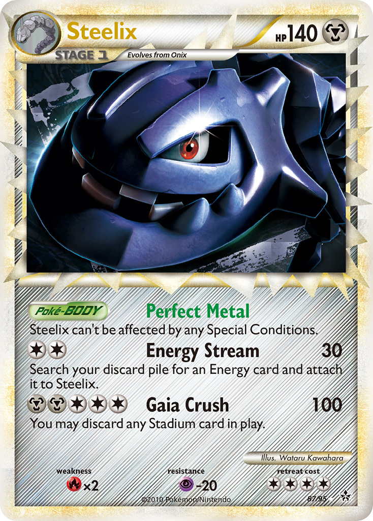 Steelix (87/95) [HeartGold & SoulSilver: Unleashed] | Tabernacle Games