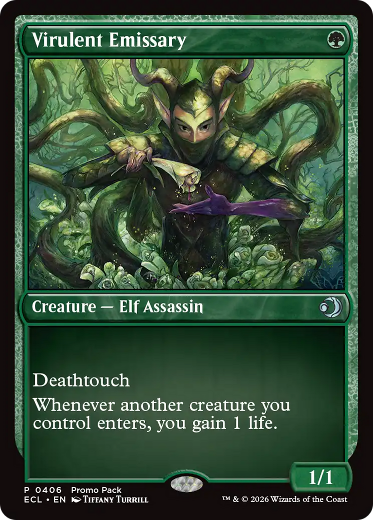 Virulent Emissary [Lorwyn Eclipsed Promos] | Tabernacle Games