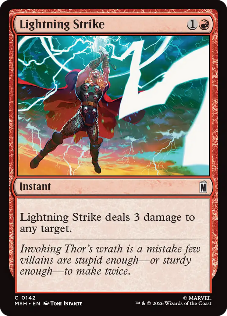 Lightning Strike [Marvel Super Heroes] | Tabernacle Games