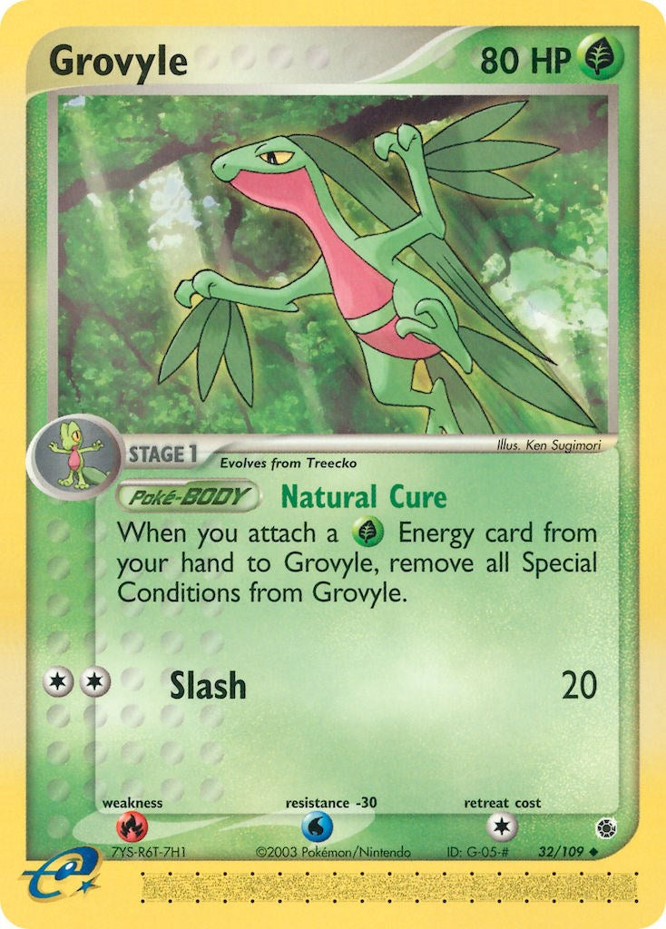 Grovyle (32/109) [EX: Ruby & Sapphire] | Tabernacle Games