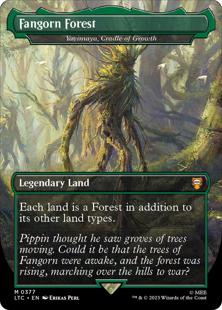 Fangorn Forest - Yavimaya, Cradle of Growth [The Lord of the Rings: Tales of Middle-Earth Commander] | Tabernacle Games