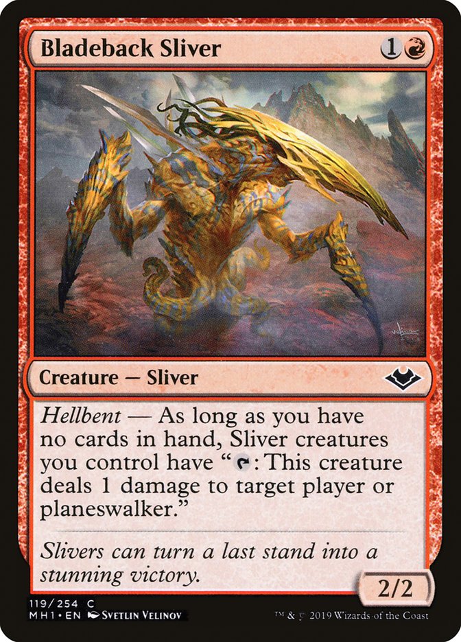 Bladeback Sliver [Modern Horizons] | Tabernacle Games