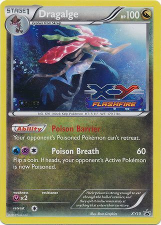 Dragalge (XY10) (Staff) [XY: Black Star Promos] | Tabernacle Games