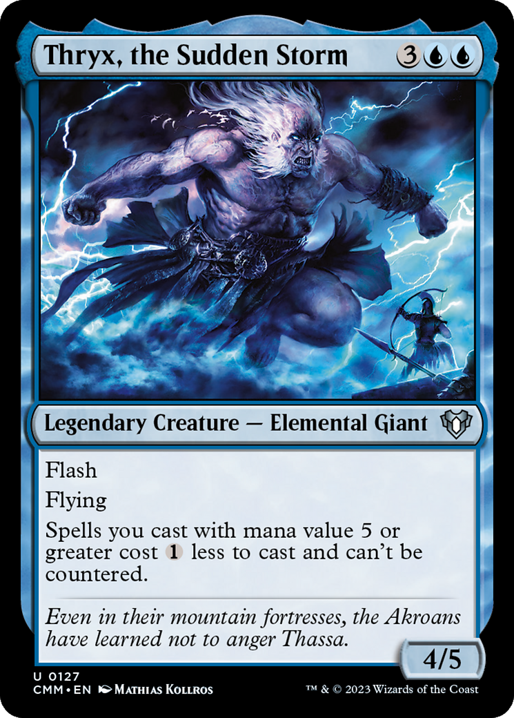 Thryx, the Sudden Storm [Commander Masters] | Tabernacle Games