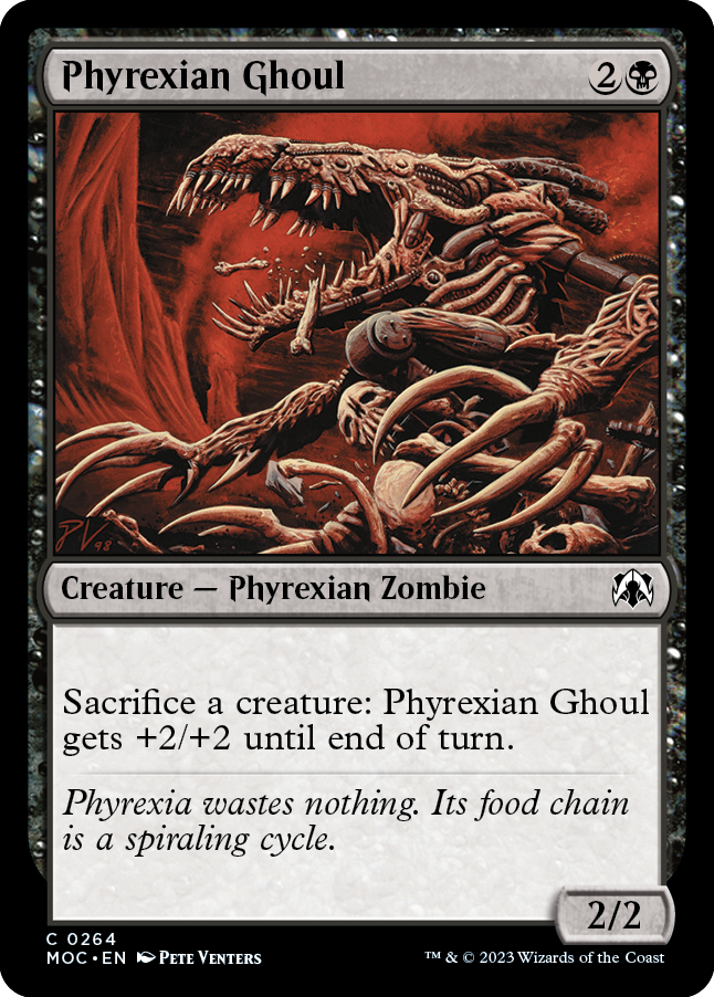 Phyrexian Ghoul [March of the Machine Commander] | Tabernacle Games