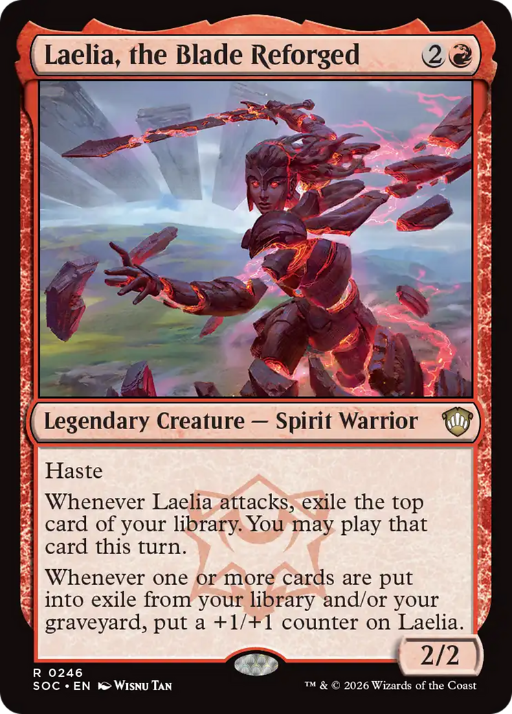 Laelia, the Blade Reforged [Secrets of Strixhaven Commander] | Tabernacle Games