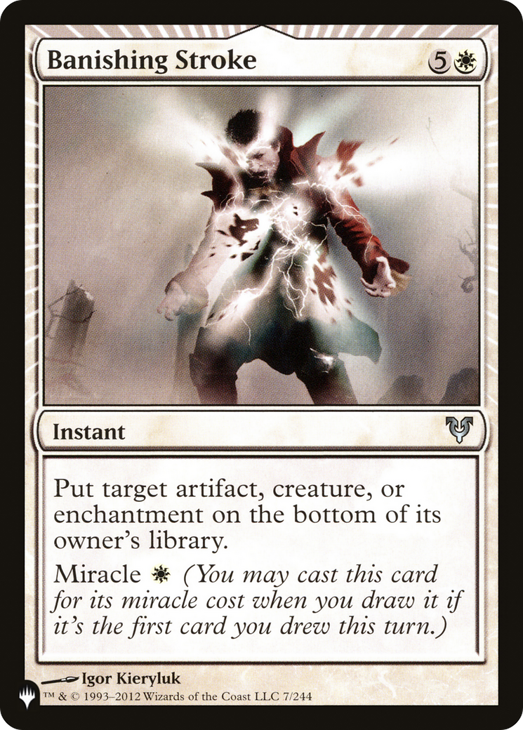 Banishing Stroke [The List] | Tabernacle Games
