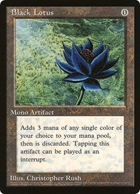 Black Lotus (Oversized) [Oversize Cards] | Tabernacle Games