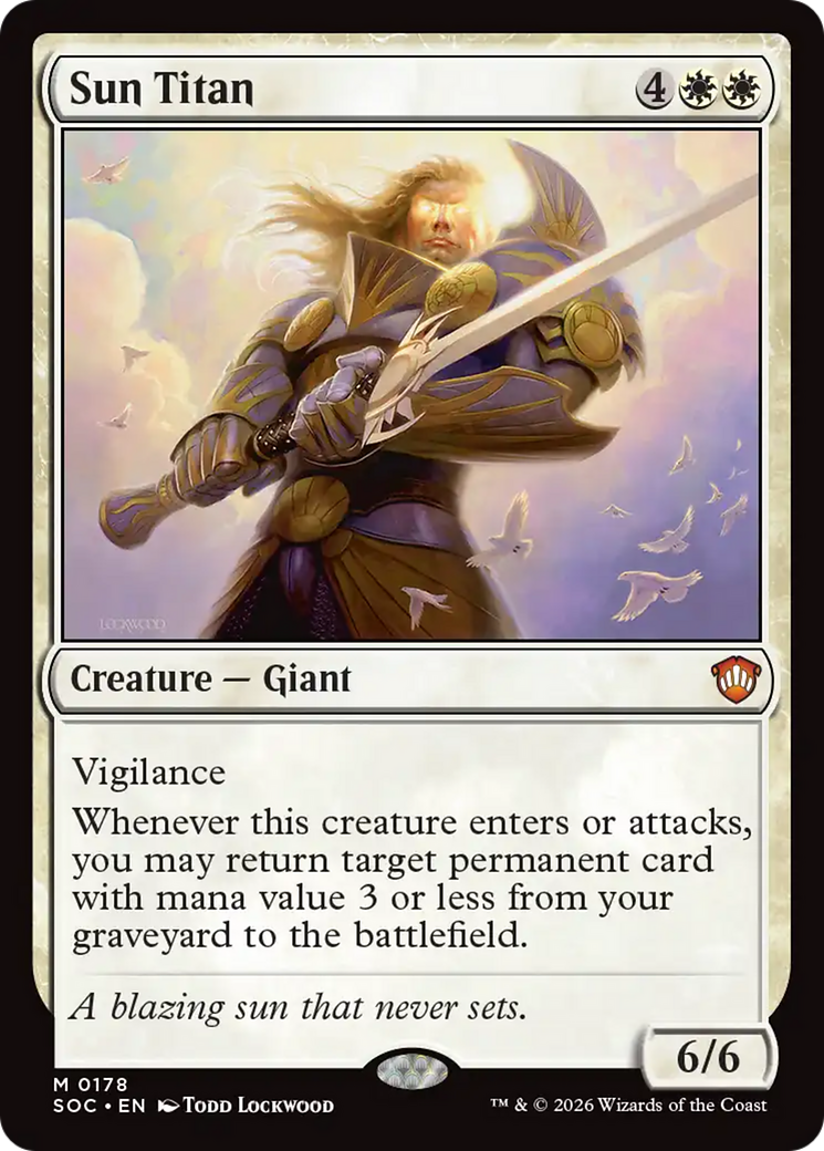 Sun Titan [Secrets of Strixhaven Commander] | Tabernacle Games