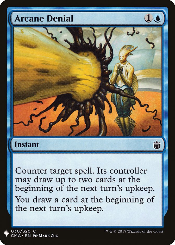 Arcane Denial [Mystery Booster] | Tabernacle Games