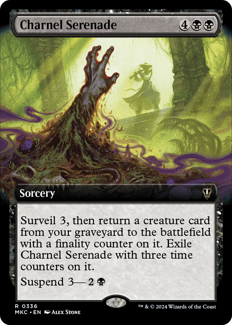 Charnel Serenade (Extended Art) [Murders at Karlov Manor Commander] | Tabernacle Games
