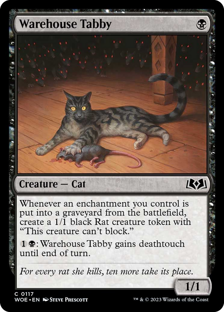 Warehouse Tabby [Wilds of Eldraine] | Tabernacle Games