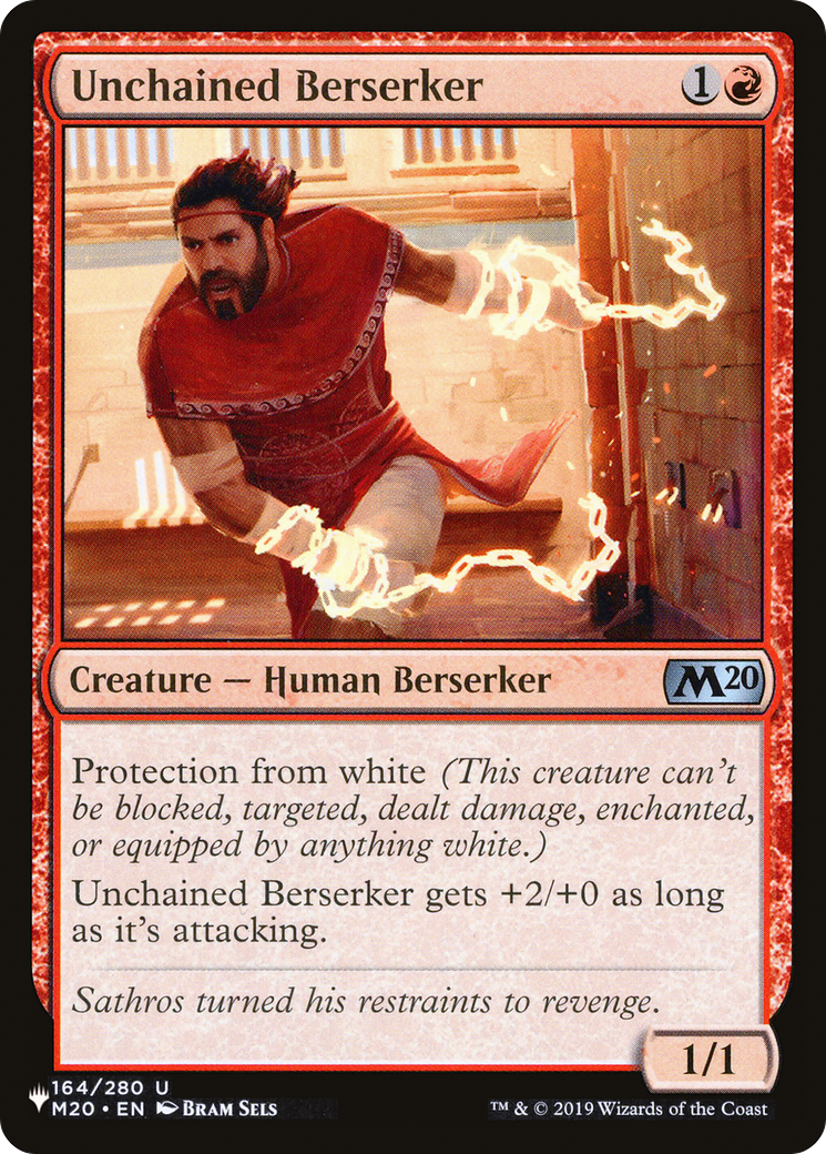 Unchained Berserker [The List] | Tabernacle Games