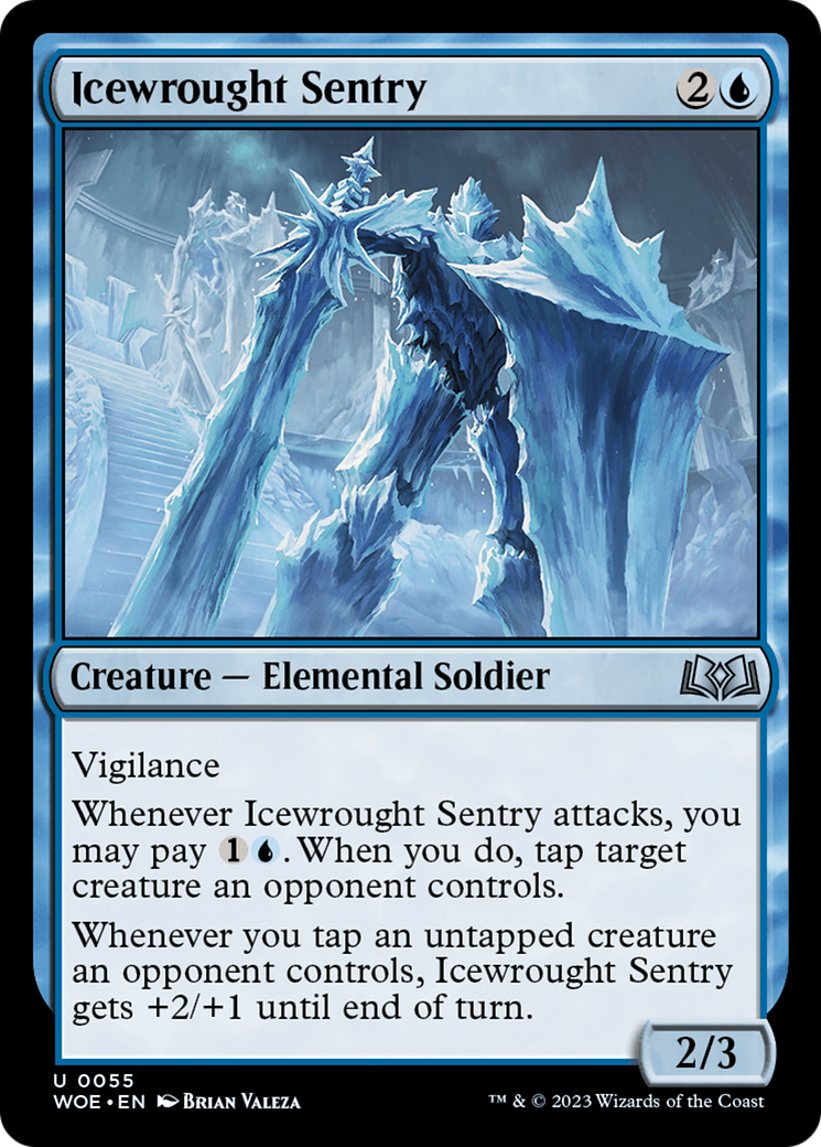 Icewrought Sentry [Wilds of Eldraine] | Tabernacle Games