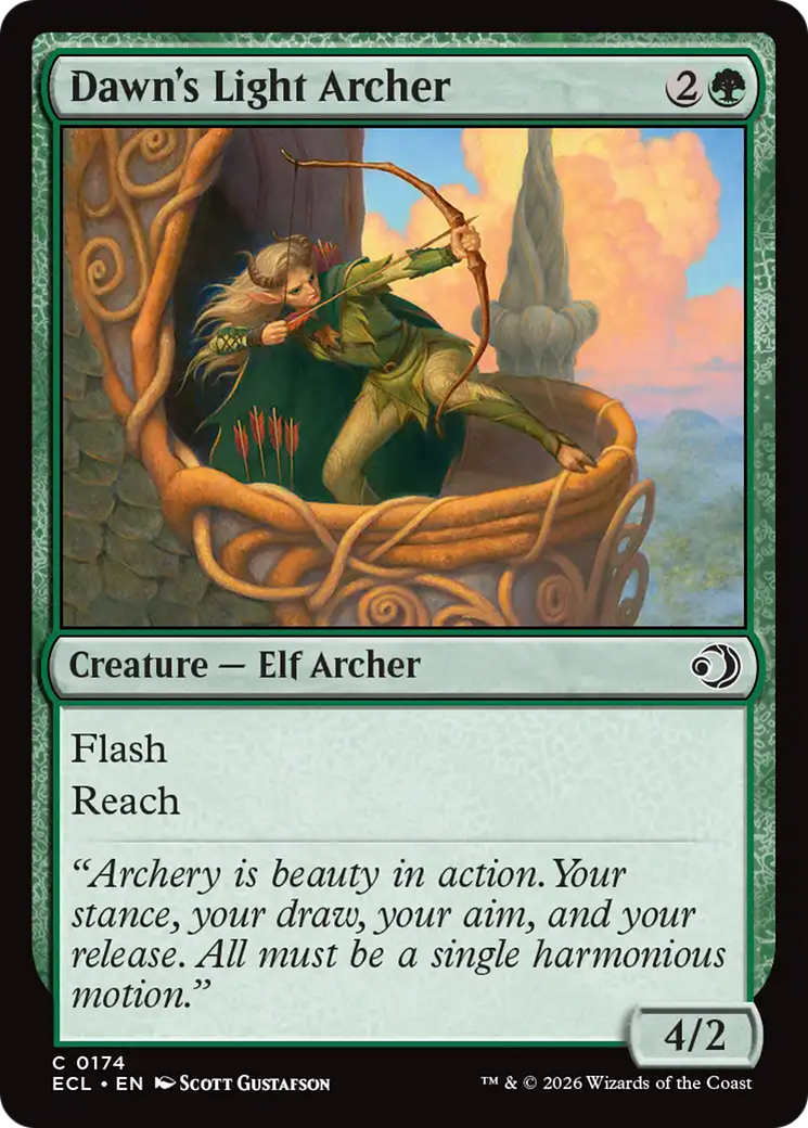 Dawn's Light Archer [Lorwyn Eclipsed] | Tabernacle Games