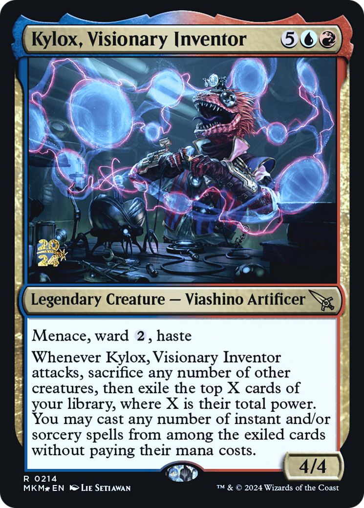 Kylox, Visionary Inventor [Murders at Karlov Manor Prerelease Promos] | Tabernacle Games