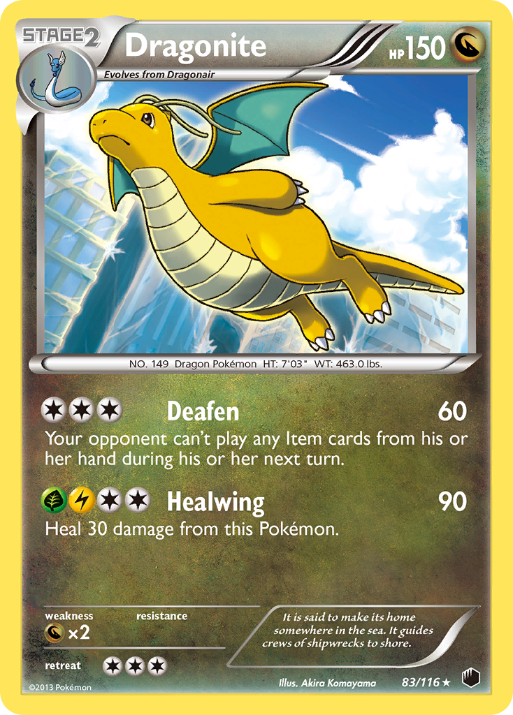 Dragonite (83/116) [Black & White: Plasma Freeze] | Tabernacle Games