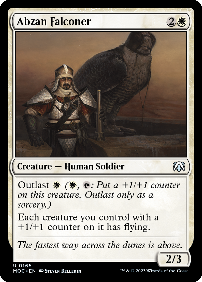 Abzan Falconer [March of the Machine Commander] | Tabernacle Games