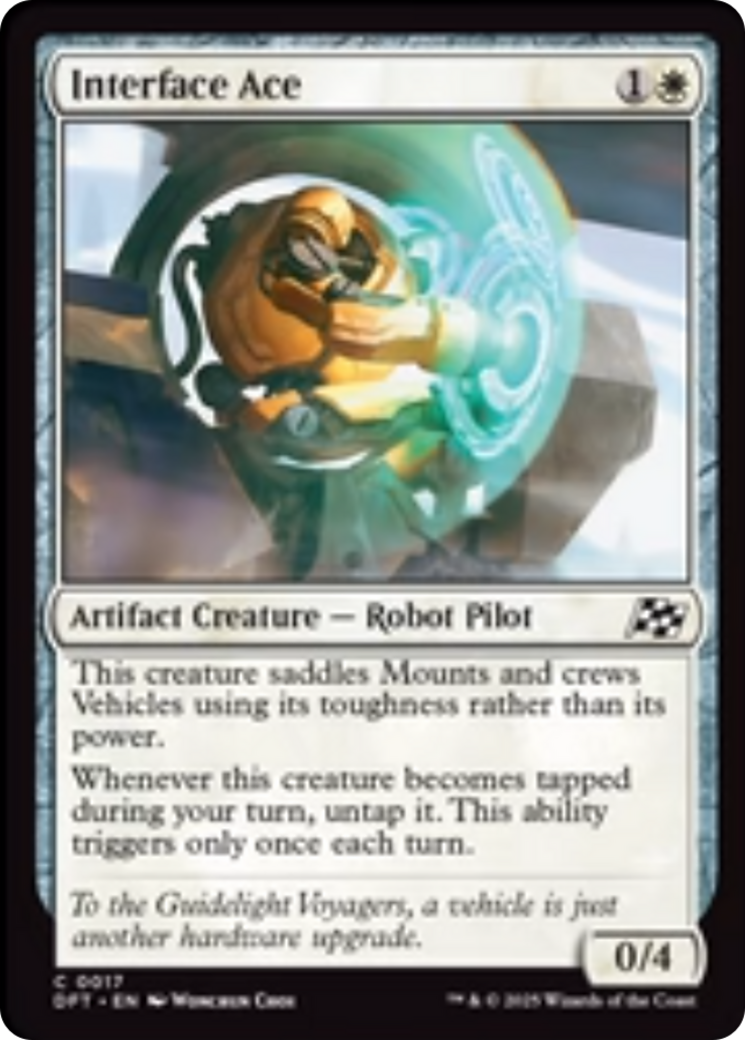 Interface Ace [Aetherdrift] | Tabernacle Games