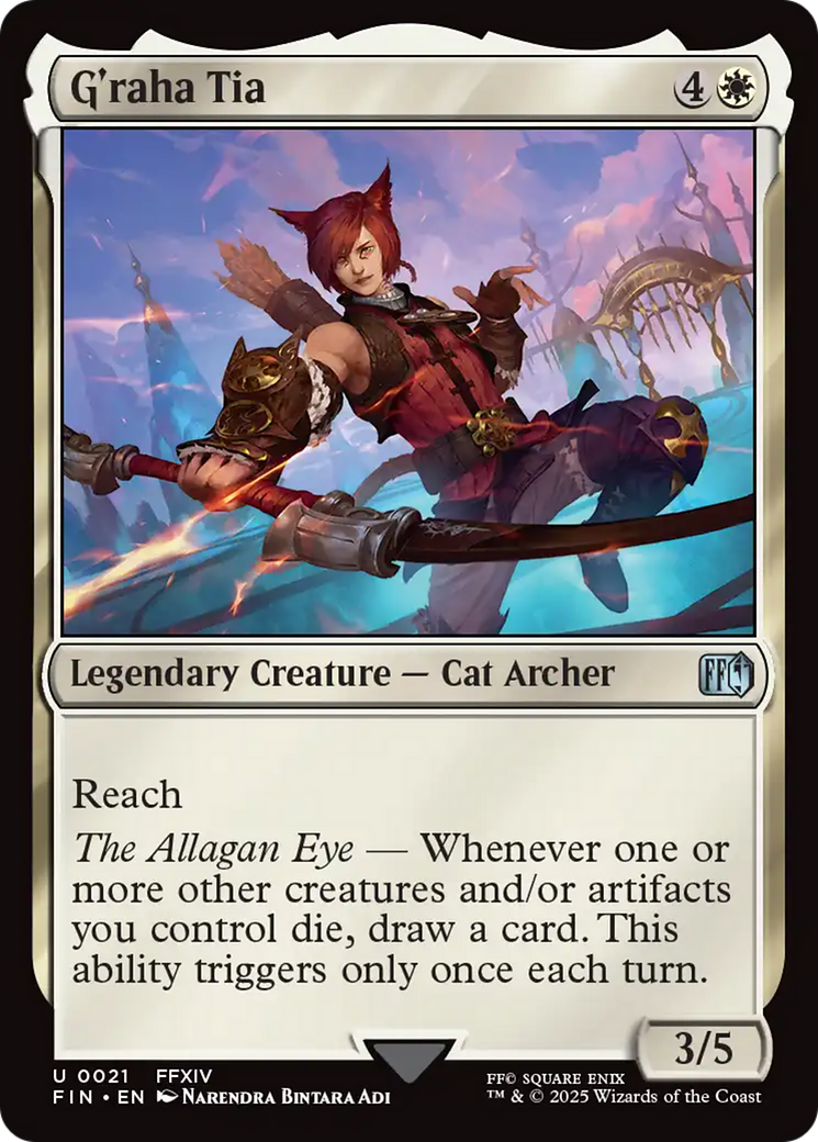 G'raha Tia [FINAL FANTASY] | Tabernacle Games