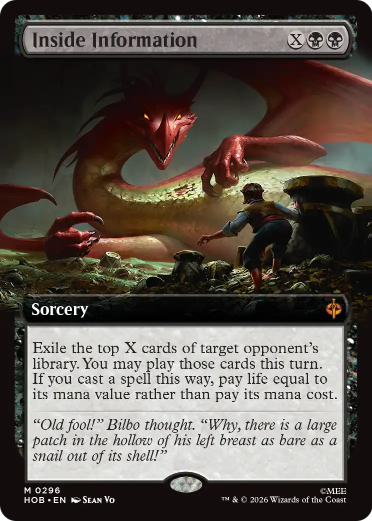 Inside Information (Extended Art) [The Hobbit] | Tabernacle Games