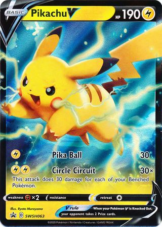 Pikachu V (SWSH063) [Sword & Shield: Black Star Promos] | Tabernacle Games