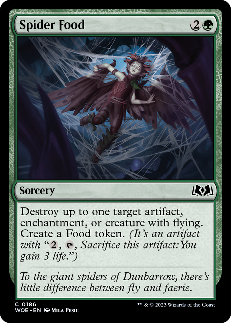 Spider Food [Wilds of Eldraine] | Tabernacle Games