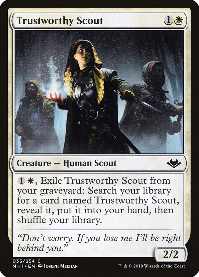 Trustworthy Scout [Modern Horizons] | Tabernacle Games