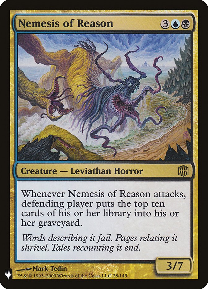 Nemesis of Reason [The List] | Tabernacle Games