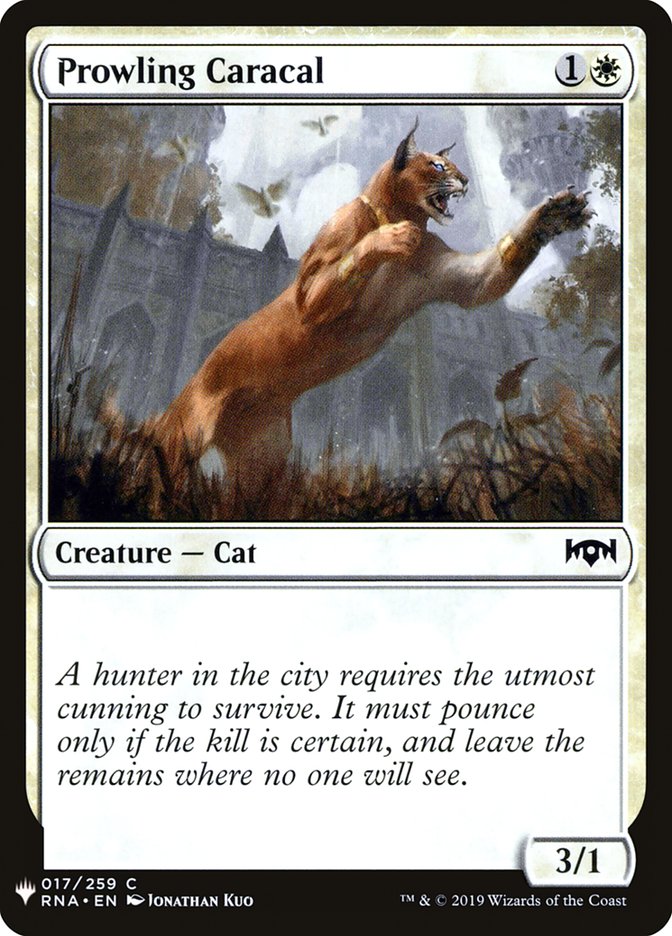 Prowling Caracal [Mystery Booster] | Tabernacle Games
